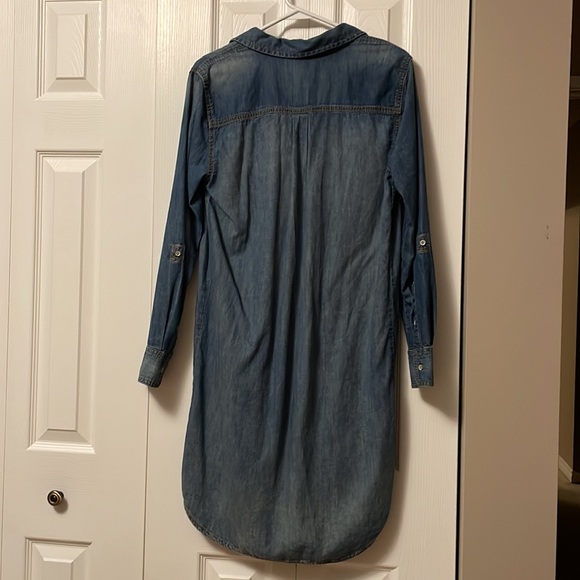 Denim long poloshirts - Picture 2 of 5